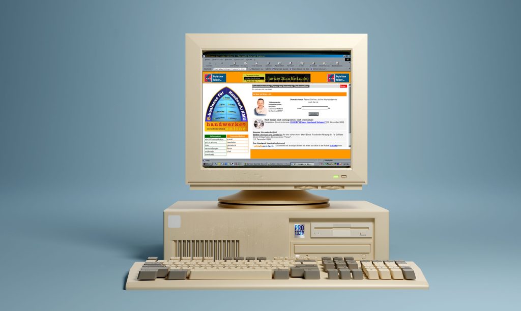 1996 – handwerker online geht online